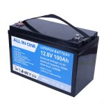 Zavod Qiyməti Dərin Cycle Solar RV Caravan Marine 12 volt Litium İon Batareyalar 12V 100ah LiFePO4 Batareya