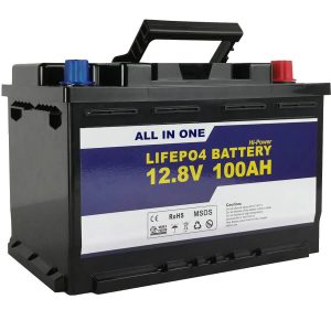 GEL / AGM dəyişdirmə Günəş enerjisi saxlama batareyası 12v 100ah LifePo4 Lityum ion batareyası