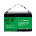 Ən Populyar Qurğuşun Turşusu Dəyişdirən Günəş RV Dəniz LiFePO4 12V 80Ah Lityum Batareya