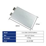 A dərəcəli LiPO Batareya Hüceyrələri 3.2V 30Ah