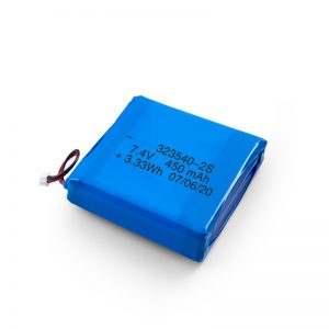 LiPO şarj oluna bilən batareya 323540 3.7V 900mAH / 7.4V 450mAH