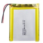 805060 3.7V 3000mAh Təkrar doldurulan Lipo Polimer Batareya