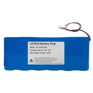Günəş Küçə İşıqları üçün Lifepo4 Batareya Paketi 9.6V 12AH 3S2P