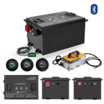 Avtomobil dərəcəli BMS Bulud əsaslı Sistem 105Ah 36V 48V 72V Litium Qolf Arabası Batareya