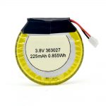 LiPO Xüsusi Batareya 363027 3.7V 225mAH